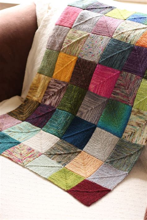 Ravelry: End-less Squares Blanket by Simone Kereit | Knitted blanket ...