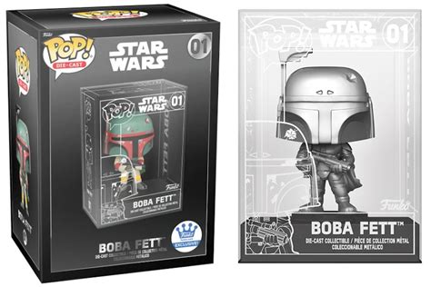 Star Wars Boba Fett 01 Die Cast Funko Pop - TAG Collectibles