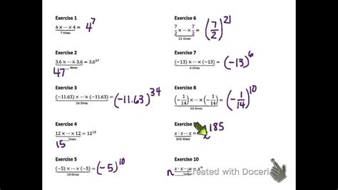 8th Grade Math Module 1 Lesson 1 v.3 - YouTube