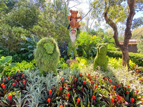 More Character Topiaries Arrive for 2020 EPCOT International Flower and Garden Festival