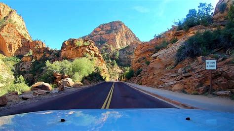 Zion Mount Carmel Tunnel Scenic Drive - Zion National Park, Utah - YouTube