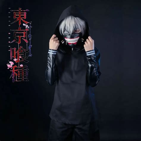 Aliexpress.com : Buy Kaneki Ken Costume Tokyo Ghoul Kaneki Ken Cosplay Black Mens Tokyo Ghoul ...