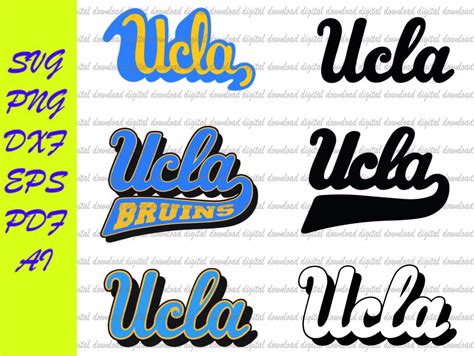 Ucla Bruins Png Ucla Bruins Ucla Svg University - Etsy Canada