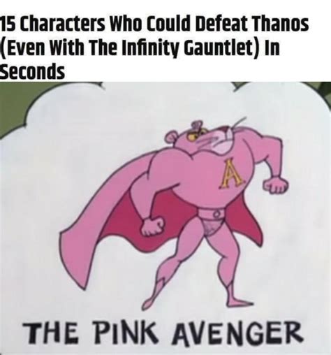 Pink Panther has so much meme potential : r/memes