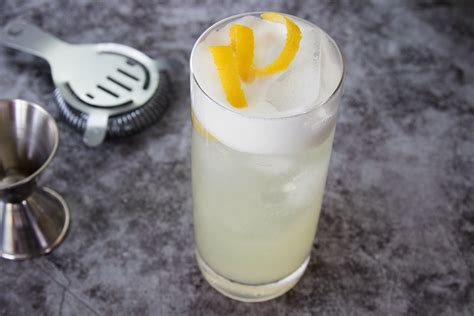 Classic Gin Fizz Cocktail Recipe