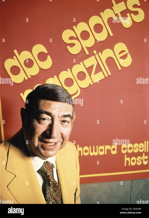 ABC SPORTS MAGAZINE, Howard Cosell, 1970s Stock Photo - Alamy