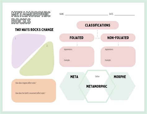 Edit and print free science graphic organizer templates | Canva