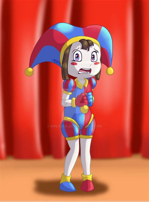 Pomni (The Amazing Digital Circus) by kreazea on DeviantArt