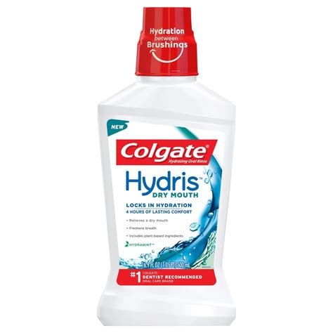 Colgate Hydris Dry Mouth Hydramint Mouthwash - Shop Mouthwash at H-E-B