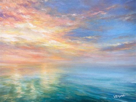 Sky | Etsy | Sunrise painting, Art, Canvas painting