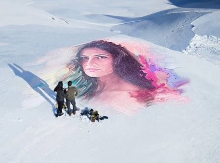 Salman Khan Paints Katrina Kaif on Ice for Dil Diyan Gallan