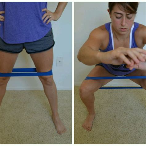 10-Squat with band by Greg T. - Exercise How-to - Skimble