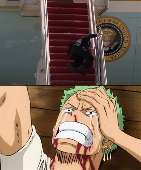 Down D. Stairs strikes again : r/MemePiece