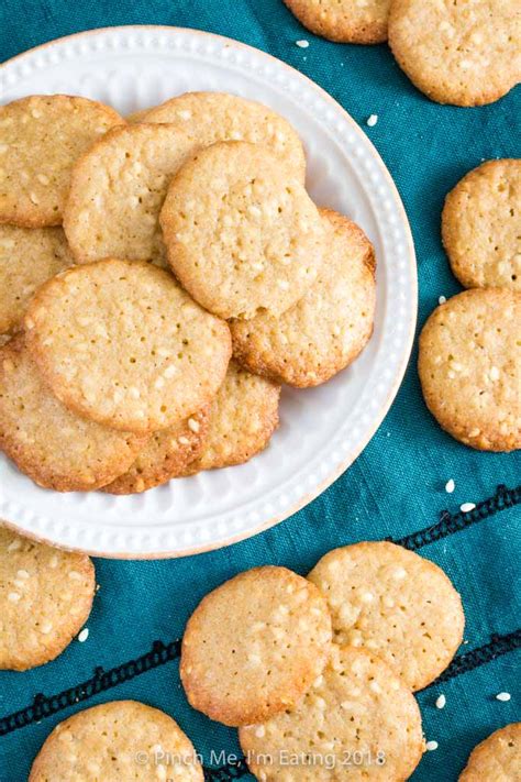 Benne Wafers - Charleston's Classic Sesame Seed Cookies - Pinch me, I'm eating