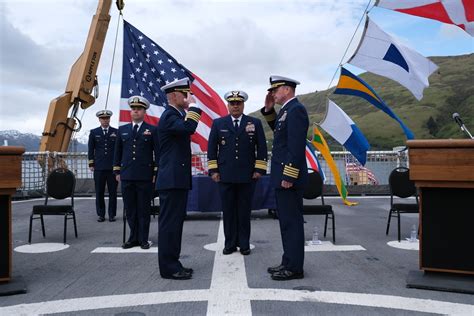 DVIDS - Images - Coast Guard Cutter Bertholf holds change of command ...