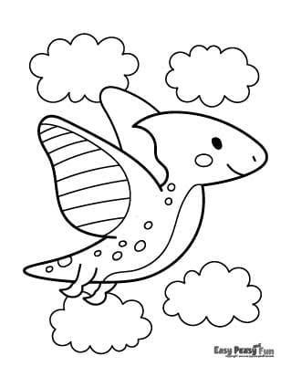 Dinosaur Coloring Pages - 30 Printable Sheets - Easy Peasy and Fun