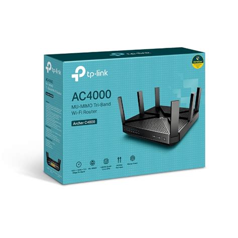 Archer C4000 | AC4000 MU-MIMO Tri-Band Wi-Fi Router | TP-Link Australia