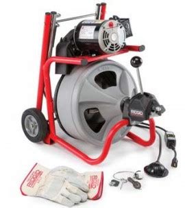 RIDGID 27013 K-400 AF Drum Machine with C-45 IW and AUTOFEED