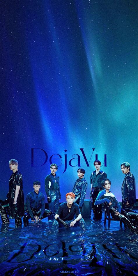 Ateez Deja Vu Wallpaper | Cute tumblr wallpaper, Kpop wallpaper, Black ...