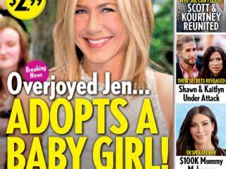 Jennifer Aniston Has Totally (Not) Adopted a Baby Girl! - The Hollywood ...