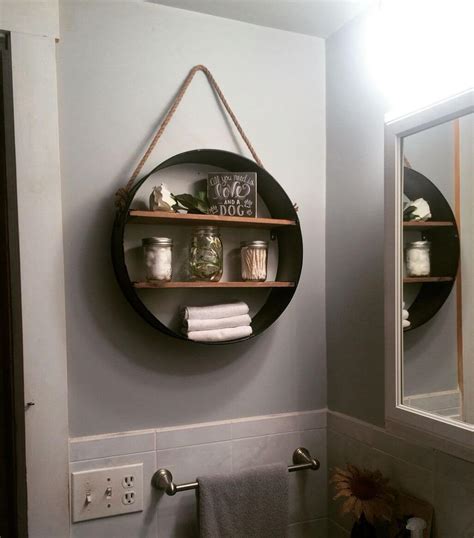 Bathroom round Shelf Decor – Everything Bathroom