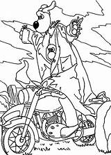 Wallace And Gromit Become Scarecrow Coloring Page Best Place To  sketch template
