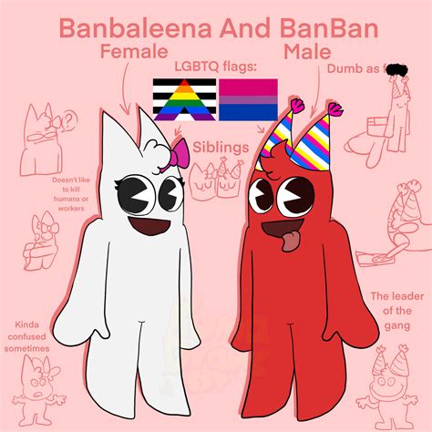 Banbaleena And Banban in my AU by KumaDraws334 on DeviantArt