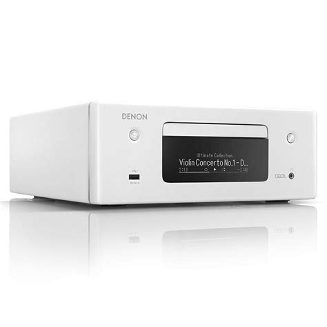 Denon CEOL RCDN10 Network CD Receiver Music System HEOS RCD-N10 White N10 | Hyperfi