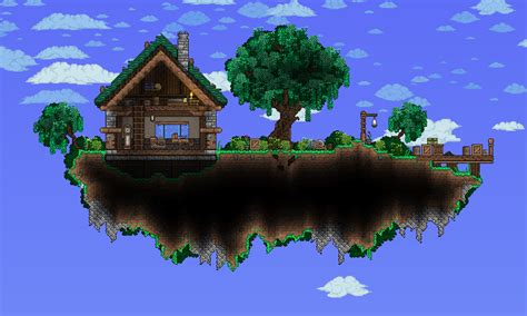 Floating Island : r/Terraria