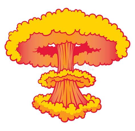 Nuke Explosion. Cartoon Nuke explosion chemical war #Sponsored , #Sponsored, #affiliate, # ...