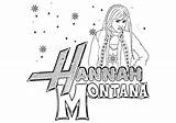 Free Printable Hannah Montana sketch template