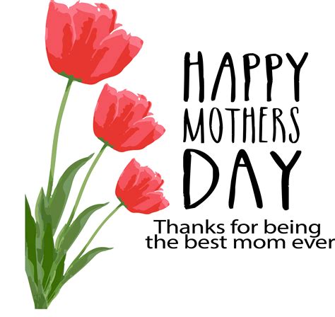 Happy Mother's Day Text PNG Transparent Images | PNG All