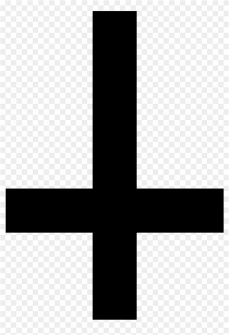 Upside Down Cross Transparent, HD Png Download - 1200x1680(#609652) - PngFind