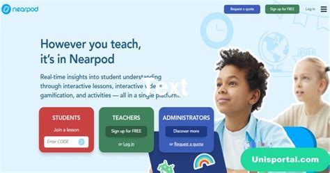 Nearpod Join Code, Login Explained - Unisportal