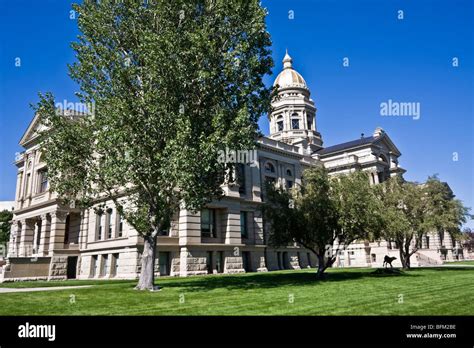 State Capitol of Wyoming in Cheyenne Stock Photo - Alamy