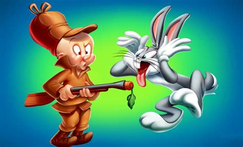 TV Show Looney Tunes Bugs Bunny Elmer Fudd #1080P #wallpaper #hdwallpaper #desktop Looney Tunes ...