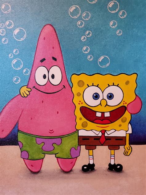 Spongebob And Patrick Art - IMAGESEE