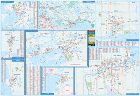 Thunder Bay Map - 1160