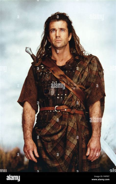 Mel Gibson / Braveheart / 1995 directed by Mel Gibson Stock Photo - Alamy