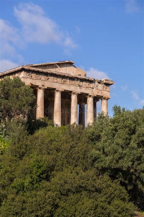 The Temple of Hephaestus or Hephaisteion is a Well-preserved Greek Temple in Athens, Greece ...