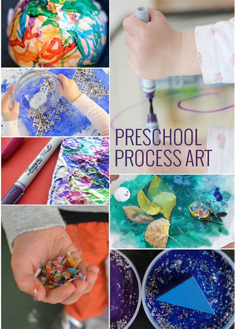 11 PROCESS ART PROJECTS FOR PRESCHOOLERS - Kids Activities | Preschool ...