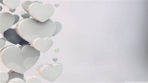 White Heart Wallpapers - Top Free White Heart Backgrounds - WallpaperAccess