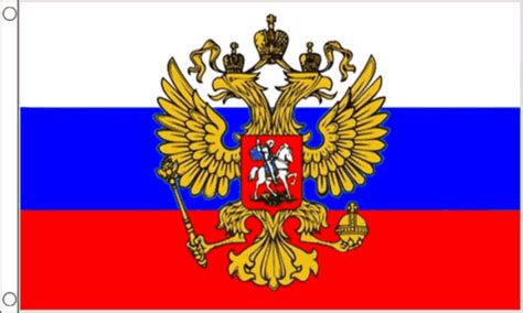 Russia (Crest) Flag (Medium) - MrFlag