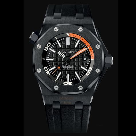 OceanicTime: AUDEMARS Piguet Royal Oak Offshore DIVER in Black 'n' ORANGE