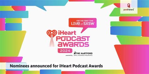 Nominees announced for iHeart Podcast Awards