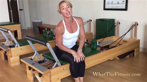 Pilates Reformer Footwork and 100's Workout (What the Fitness) - YouTube