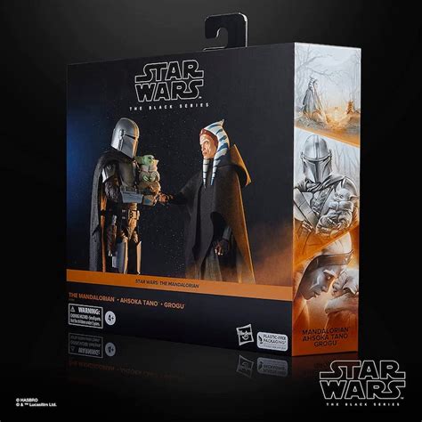 Hasbro Star Wars Black Series 6" Amazon Exclusive Mandalorian, Ahsoka ...