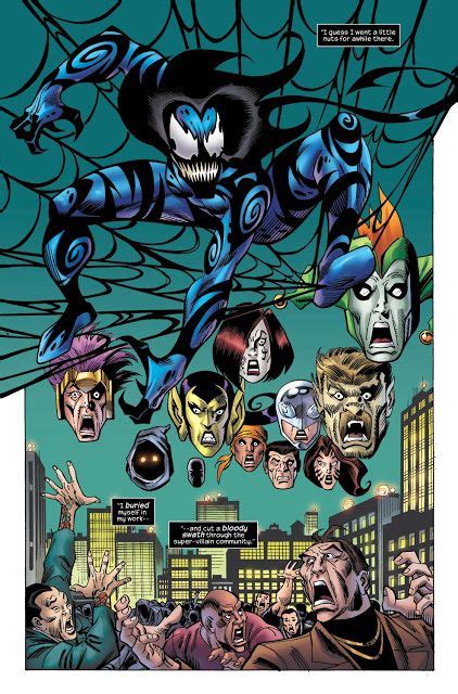 A Comic Odyssey: The Venom Symbiote Family Tree | Marvel comics art ...