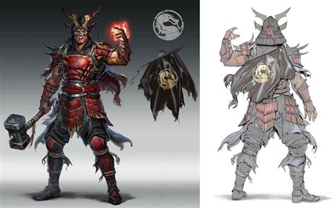 Mortal Kombat 11 - Shao Kahn / Skarlet Concept Art