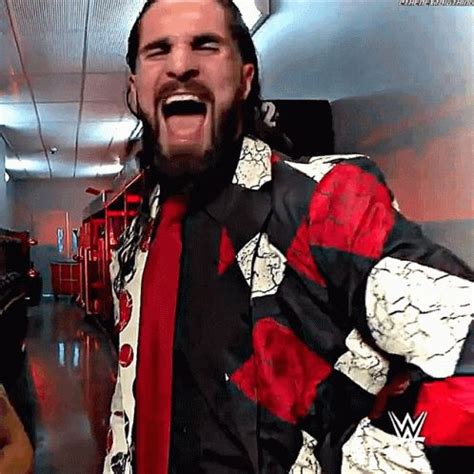 Seth Rollins Laugh GIF - Seth Rollins Laugh Laughs - Discover & Share ...